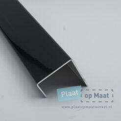 RAL9005 U-Profiel